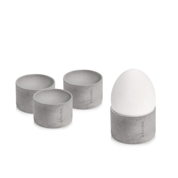 eier grau klein x 4 - Kopie