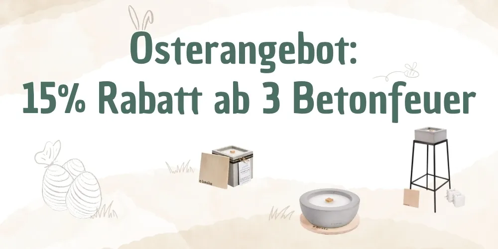 Angebotsseite - Osterangebot - 15 Prozent ab 3
