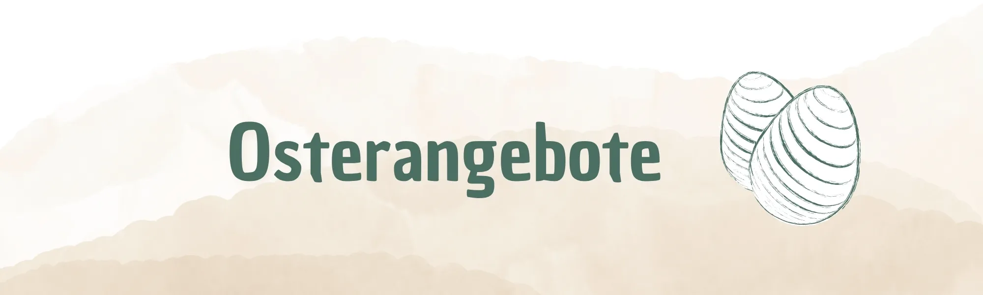 Angebotsseite - Überschrift Osterangebote
